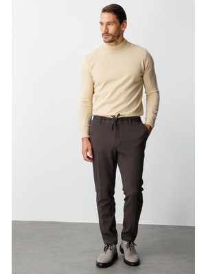 İGS Erkek Kahve Dynamıc Fıt Std Pantolon