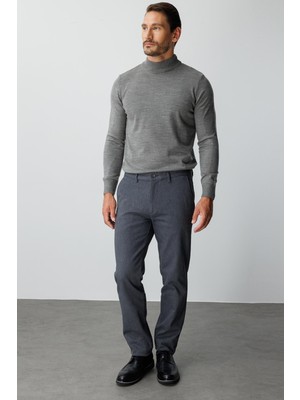 İGS Erkek Füme Regularfıt / Rahat Kalıp Std Pantolon