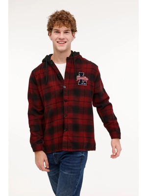 Lumberjack ml Fran 60ID113 Pr Kapusonlu Oduncu Gomlek Ceket