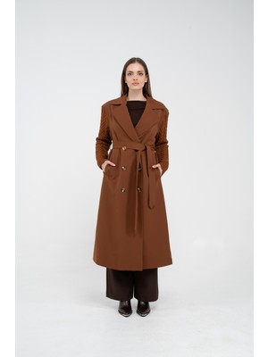 SASILVA Triko Kollu Kemerli Trençkot K8070