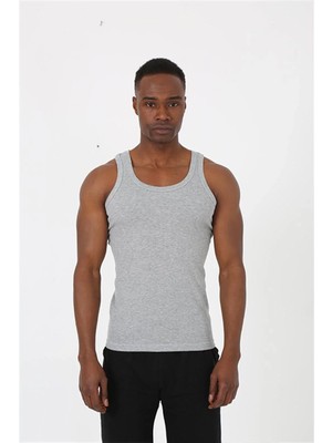 Moda Erkek Gri Sporcu Ribana Atlet