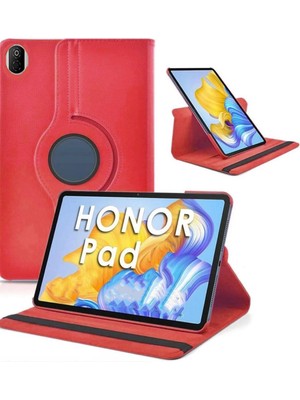 Nezih Case Huawei Honor Pad X7 8.7 Inç Uyumlu 360 Dönebilen Standlı Suni Deri Tablet Kılıfı