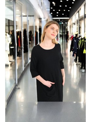 Yazlık Tasarım Şık Keten Elbise