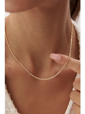 Yavuz Kuyumculuk 14 Ayar Altın Halat Burgu Zincir