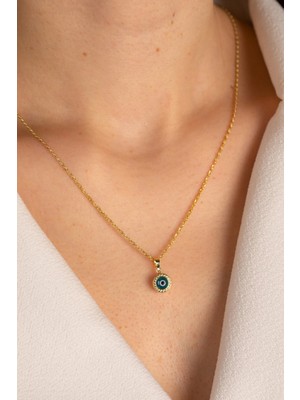 Yavuz Kuyumculuk 14 Ayar Altın Ince Halat Yuvarlak Göz Kolye