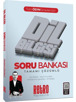 Retro Yayıncılık 2026 Tüm Ösym Sınavları Için Retro Yayınları Dil Bilgisi Soru Bankası Aker Kartal Kpss-Tyt-Ayt-Msü-Ales-Dgs