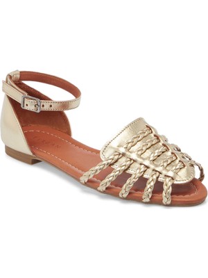 Tergan  Dore Hakiki Deri Kadın Sandalet - K25Y1SN67955-E57