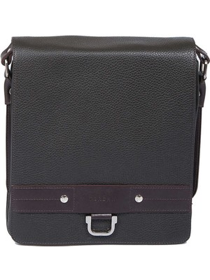 Tergan  Kahve Hakiki Deri Erkek Çapraz Askılı Çanta - S1AC00021169-A42