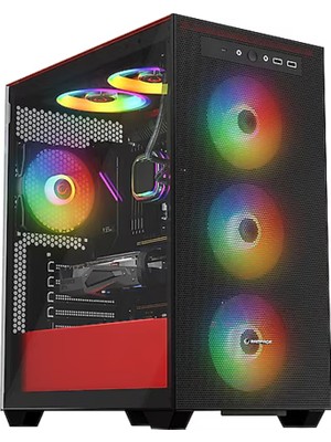 Draven DR-466 Ryzen 7 7400F 32GB DDR5 RX 6700XT 1TB M.2 SSD Sıvı Soğutmalı Oyun Bilgisayarı