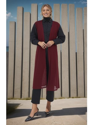 Respiro Sade Kadın Yelek Incecik Tesettür Yelek Büyük Beden Yelek
