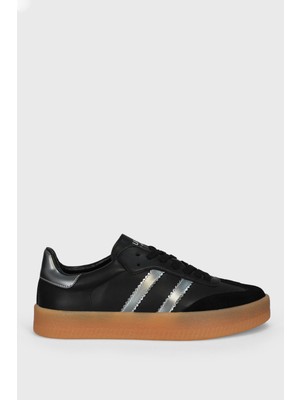 Lufian Erkek Davıd Deri Sneaker Ayakkabı 112230234 Siyah