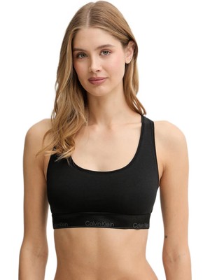 Calvin Klein Kadın Siyah Desteksiz Bralette Sütyen LV00QF8547