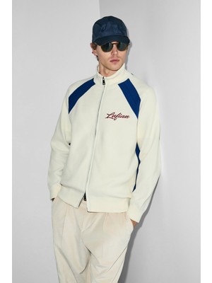 Lufian Erkek Shıne Hırka 112100081 Kırık Beyaz