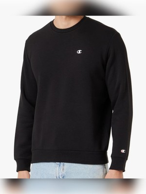 Champion Legacy Bisiklet Yaka C-Logo Sweatshirt, Erkek