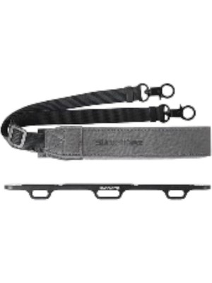 Rosh Strauss  GS377 3 Kancalı Braket + Rc Pro/s Için Kayış  GS377 Üç Delikli Çok Amaçlı Kanca + Deri Kayışı