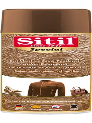 Sitil Sprey Mont ve Deri Eşya Boyası 250ML Special - K.kahve