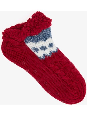 Penti Kırmızı Cozy Ev Patiği