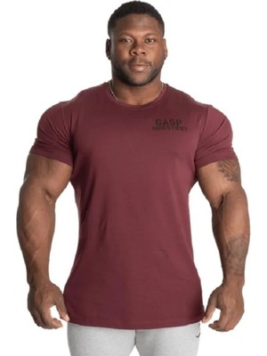 Gasp 89 Classic Tap Tee Maroon