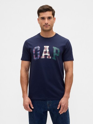Gap Erkek Lacivert Everyday Soft Gap Logo T-Shirt