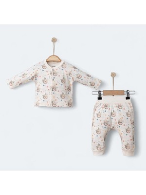 Lullaby Önden Çıtçıtlı 2'li Bebek Takım