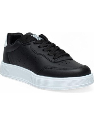 DARKSTEP Dark Step 158-26 Cilt Deri Anatomik Sneaker 36-40  Siyah-Beyaz