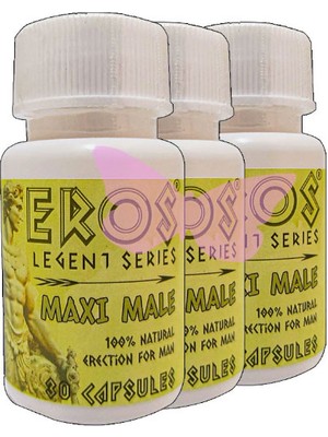 Eros Legent Erkeklere Özel 3 Adet 30LU Katılaştırıcı