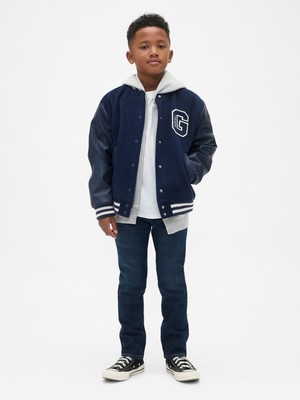 Gap Erkek Çocuk Koyu Mavi Kids Slim Jean Pantolon