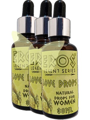 Eros Legent Soğuk Kadınlara Özel Içecek 30 ml 3 Adet