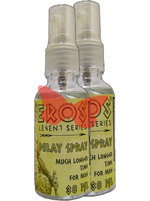 Eros Legent Erkeklere Özel 2 Adet Time Stop Sprey 30 ml