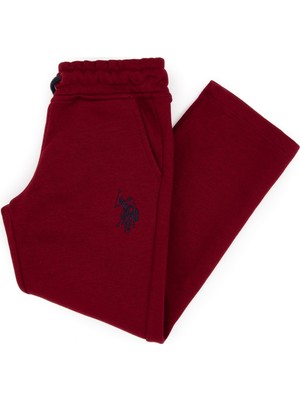 U.s. Polo Assn. Erkek Çocuk Bordo Eşofman Altı 50313816-VR014