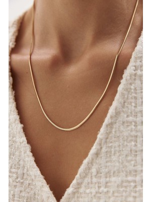 Yavuz Kuyumculuk 14 Ayar Altın Balık Sırtı Zincir