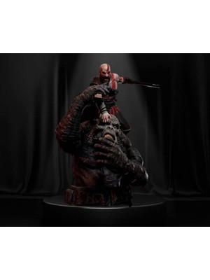 Saranostra God Of War Kratos 3D Figür Kratos 3D