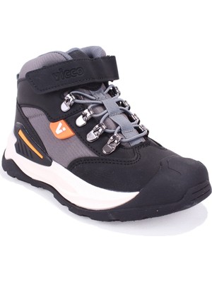 Vicco Stone 869F25K303 Siyah Ortopedik Günlük Erkek Çocuk Spor Bot