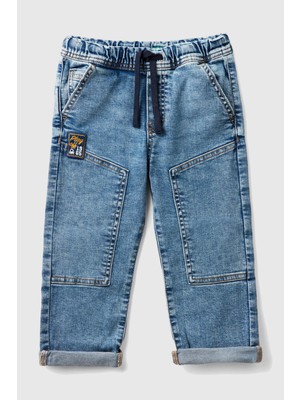 United Colors Of Benetton Erkek Bebek Denim Pantolon F01W