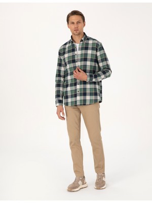 Pierre Cardin Erkek Bej Slim Fit Jean Pantolon 50317312-VR011