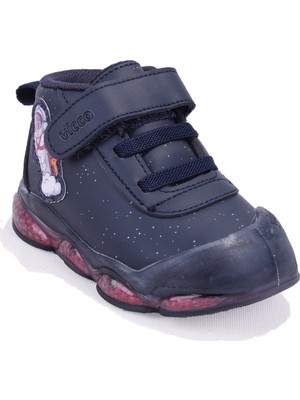 Vicco Geminis 946E25K447 Lacivert Ortopedik Işıklı Erkek Bebe Spor Bot