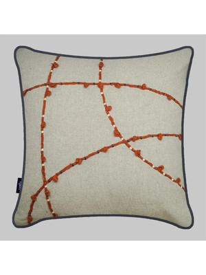 Sarev Moana Kırlent 45X45 Gri