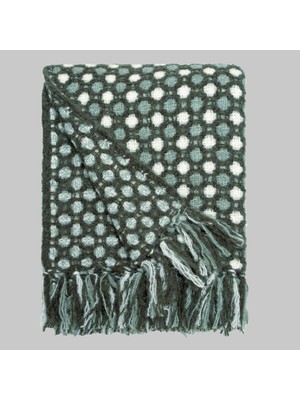 Sarev Hermia Throw (Koltuk Battaniyesi) Yeşil