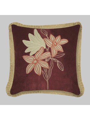 Sarev Cordelia Kırlent 45X45 Kiremit