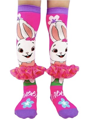 Kostümix Balerin Figürlü Tütülü Diz Altı Çorap