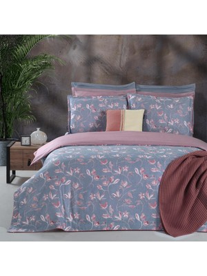 Sarev Samira Tek Kişilik %100 Pamuk Saten "300 Tc" Nevresim Takımı