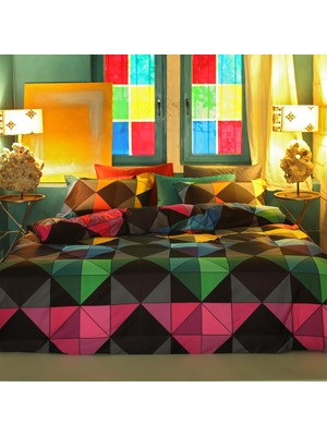 Sarev Valencia Tek Kişilik Pamuk Saten Nevresim Takımı