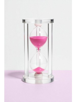 Cam Kum Saati 5 Dakika Dekoratif Hediyelik Eşya