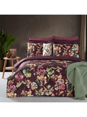 Sarev Esperado Çift Kişilik %100 Pamuk Saten "300 Tc" Nevresim Takımı