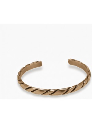 Tesbihname Erkek Bakır Bileklik - Otantik Burma Tasarım - Ayarlanabilir Yapı