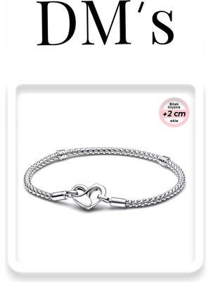 DMs Silver Trok Zincir Gümüş Bileklik