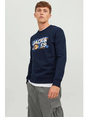 Lumberjack Jack&jones 12240211 Jack&jones Yazılı Baskılı Sweat
