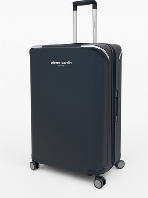 Pierre Cardin Orta Boy %100 Polipropilen Valiz Lacivert 04PC7090