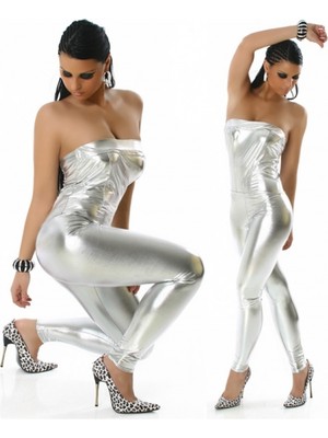 Moda Şahsenem B100910 Lame Tulum