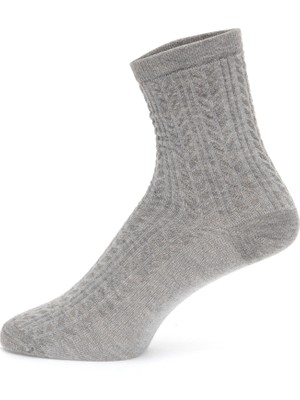 Pierre Cardin Kadın Kadın Gri Soket Çorap 50315963-VR024